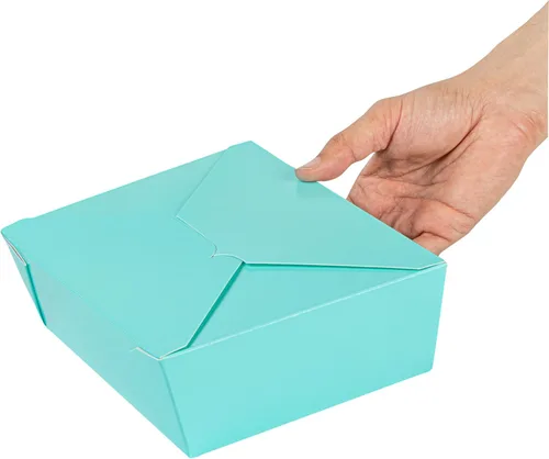 Vista 160 de Restaurantware Bio Tek - Cajas para llevar de 30 onzas, 200 loncheras para llevar, cierre de tabulación, resistentes al calor, desechables, de papel