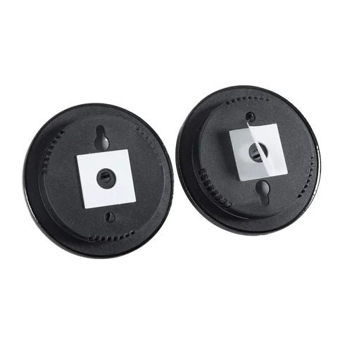 Vista 5 de WACOOL Mini Analog Thermometer Hygrometer 2 Pack, Dial Temperature Humidity Gauge Terrarium Thermometer Celsius and Fahrenheit, Night Luminous