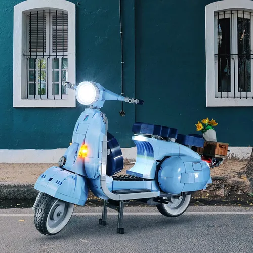 Vista 3 de LIGHTAILING Led Light for Lego 10298 Vespa 125 Building Blocks Model - NOT Included The Model Set