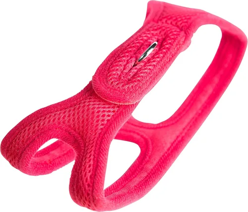 Vista 7 de Arnés ChokeFree de malla velpro, mascota, hombro cuello, XS, Negro