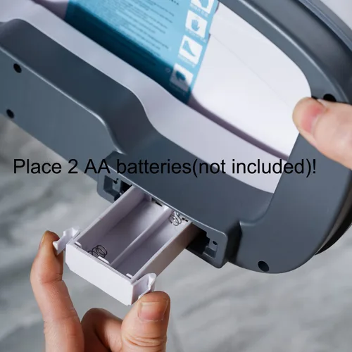 Vista 6 de Sooyee Bote de basura automático de 14 litros con tapa, bote de basura sin contacto de 3.6 galones o patada, botes de basura para cocina, baño