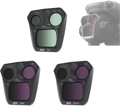 Vista 5 de Coyktonty - Juego de filtros de protección de lente para DJI Mavic 3 Pro, accesorios Mavic 3 Pro (CPL)