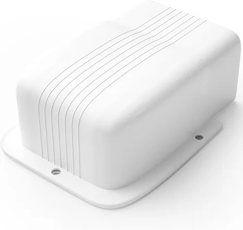 Vista 12 de 3'' Entry Wall Cover Line Set Cover Kit for Ductless Air Conditioners and Heat Pumps, PP Decorative Upgraded UV-Proof Strong& Durability, Brown