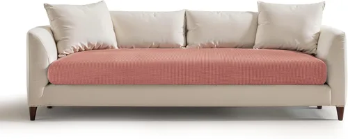Vista 113 de SUBRTEX Funda Deslizable para Sofá RV de Múltiples Asientos Fundas Protectoras Loveseat Elástica Duradera Sofá Spandex Elástico Protector de Muebles
