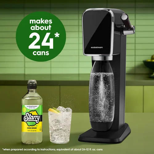 Vista 5 de SodaStream® Starry Zero® New Pour Bottles - Mezcla de bebidas de 14.9 onzas líquidas (paquete de 4)