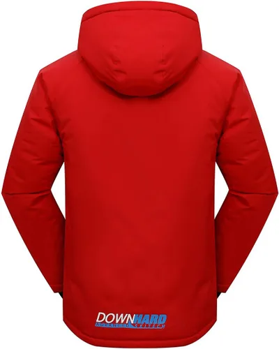 Vista 2 de PHIBEE - Chaqueta de esquí para niño grande, impermeable, transpirable.