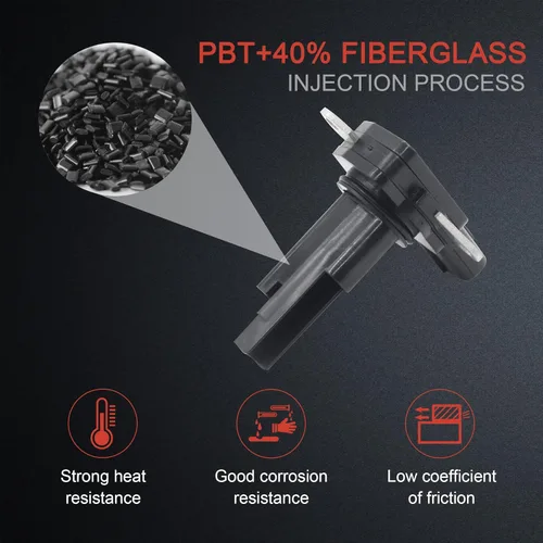 Vista 2 de Sensor de flujo de masa de aire MAF Compatible con Lexus ES350 2007-2012; Toyota Avalon 2005-2012; Camry 2007-2011; Highlander 2008-2013; Sienna