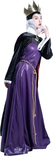 Vista 6 de Disguise Disfraz de mujer Evil Queen Deluxe para adultos Multicolor