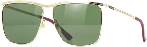 Vista 2 de Gucci Gafas de sol Gg0821s de 2441in para hombre Color dorado 6213145