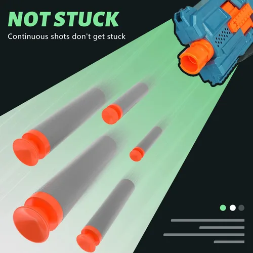 Vista 4 de TORMEN Dardos estándar, compatibles con pistolas de juguete Nerf Elite Series Blasters