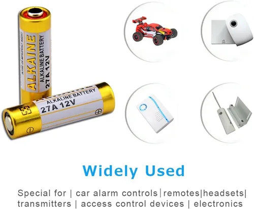 Vista 6 de LiCB A27 27A 12V Batería alcalina (paquete de 5)