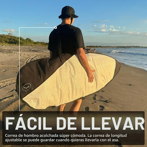 Vista 3 de Bolsa para tabla de surf Ho Stevie! - Bolsa de día con cremallera - Se adapta a todas las formas de tablas de surf - Acolchado de espuma y cubierta