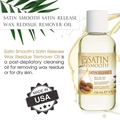 Vista 7 de Satin Smooth Removedor de residuos de cera de liberación, 4.0 onzas, 4 onzas líquidas