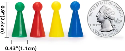 Vista 4 de Juego de ludo magnético y plegable, 9.75 in