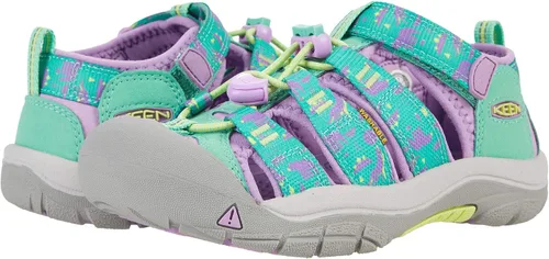Vista 22 de KEEN Sandalias de agua Newport H2 con punta cerrada para niños unisex 2-Profundidades azules/gárgola