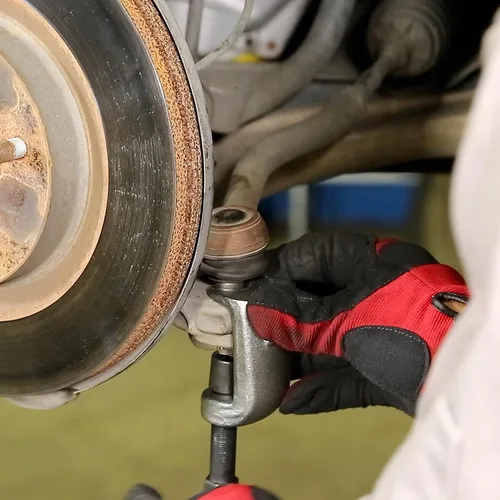 Vista 9 de OEMTOOLS 26554 Kit de servicio frontal, extractor de brazo Pitman y separador de rótulas, herramienta de extracción de barra de acoplamiento