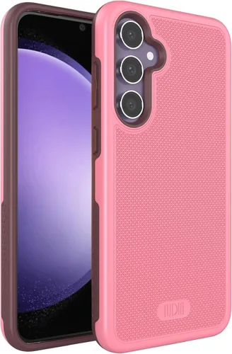 Vista 9 de TUDIA MergeGrip - Funda protectora para Samsung Galaxy S23 FE 2023, de doble capa, a prueba de golpes, grado militar, antideslizante, resistente
