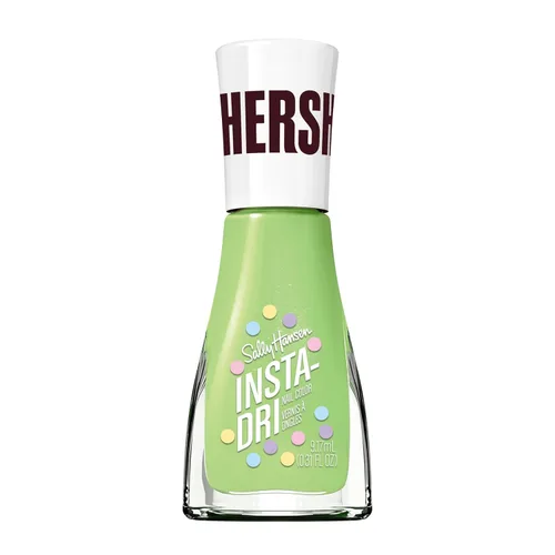 Vista 30 de Sally Hansen Insta-Dri Holo-Glow Esmalte de uñas Secado rápido, larga duración, brillo sin rayas Semi-opaco y brillante 104 All That Shimmers