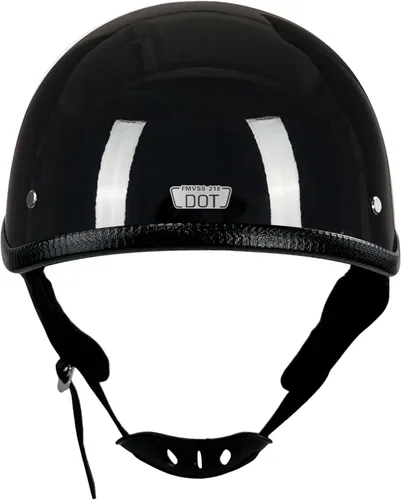 Vista 4 de Adult Motorcycle Open Face Motorcycle Helmet with Sun Visor Quick Release Buckle for Cruiser Scooter Chopper Cycling Motocross Helmet DOT Approved