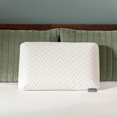 Vista 8 de Tempur-Pedic TEMPUR-Cloud Almohada para dormir, estándar, color blanco