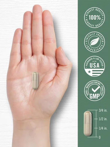 Vista 7 de Carlyle Cápsulas de cereza de acerola 150 unidades Extracto sin OMG y sin gluten Baya de acerola