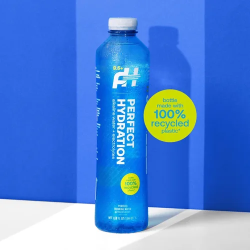 Vista 9 de Perfect Hydration Agua potable alcalina de pH 9.5+, fabricada en los Estados Unidos, botella de 1 litro, caja de 12, 2 cajas