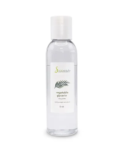 Soapeauty Glicerina vegetal de grado USP | Glicerina pura sin OMG para el cuidado de la piel, cuidado del cabello, fabricación de jabón y