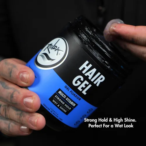 Vista 6 de Rolda Gel de peinado clásico Power Hold con Aloe Vera