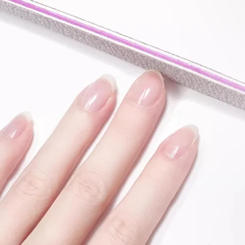 Vista 6 de 21 limas de uñas de grano 80/80, tableros de esmeril de doble cara grises, limas de uñas profesionales para uñas naturales y acrílicas