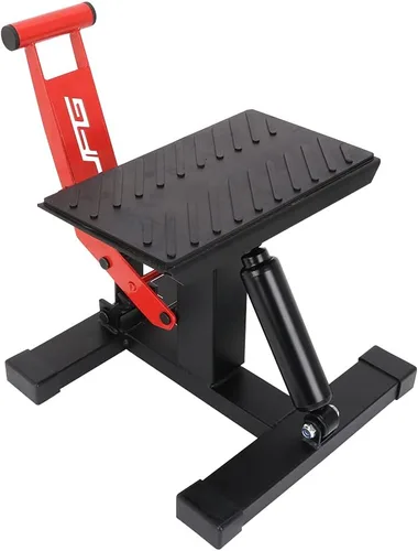 Gato de Motocicleta Fast Pro para Moto de Tierra Soporte de Elevación - Gato Hidráulico Ajustable Ahorra Esfuerzo Soporte de Altura de Mesa de