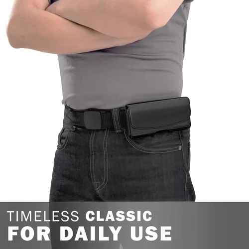 Vista 4 de Funda compatible solo con modelos Samsung Galaxy Ultra (S25 S24 S23 S22 S21 S20) – Funda de alta calidad para cinturón de teléfono celular con clip