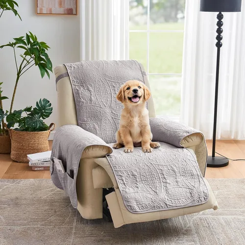Vista 38 de Fundas acolchadas para silla reclinable, fundas reclinables repelentes al agua, funda reclinable Lazy Boy de ajuste cómodo, funda reclinable apta