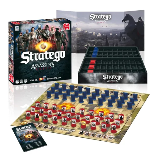 Vista 2 de Jumbo, Stratego - Assassin's Creed, Juego de mesa de estrategia, 2 jugadores, a partir de 8 años