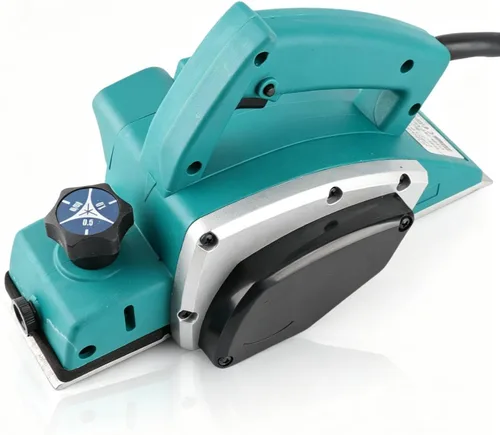 Cepilladora de madera eléctrica de mano, 16000 rpm cepilladora manual con profundidad de cepillado ajustable para carpintería chaflán uso doméstico