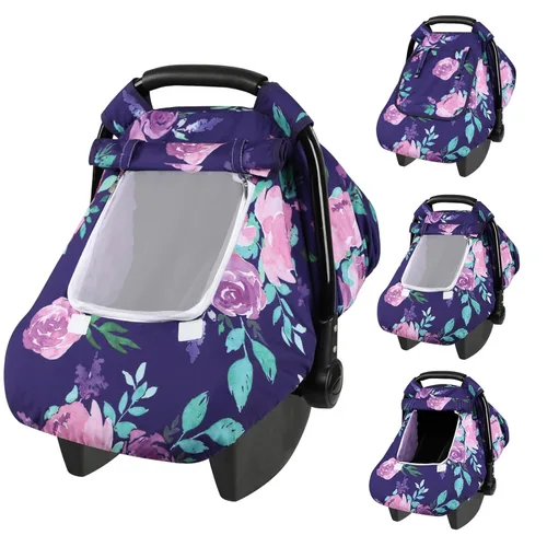 Vista 13 de TANOFAR Funda de asiento de automóvil para bebé, funda de asiento de automóvil de invierno para recién nacido, funda de asiento de automóvil