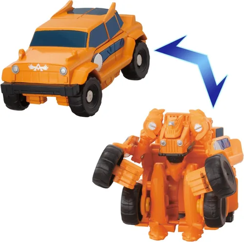 Vista 2 de BANDAI Morphing Mini-Car Series MM-06 Chousoku Henkei Gyrozetter "Arcadia Kongloader" (importación de Japón)