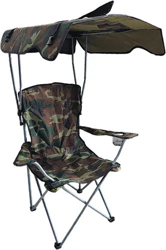 Vista 13 de Travel Folding Chair Canopy Chair Sun Shade Outdoor Portable Beach Folding Black 50 * 50 * 90/120CM