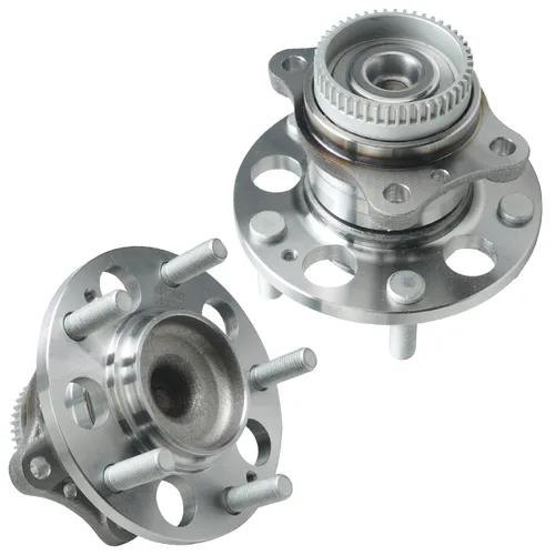 Vista 18 de Detroit Axle - 2 bujes de rodamiento de rueda traseros para Suzuki Aerio 2002-2007, Suzuki Esteem 1995-2002, 2 rodamientos de rueda completos
