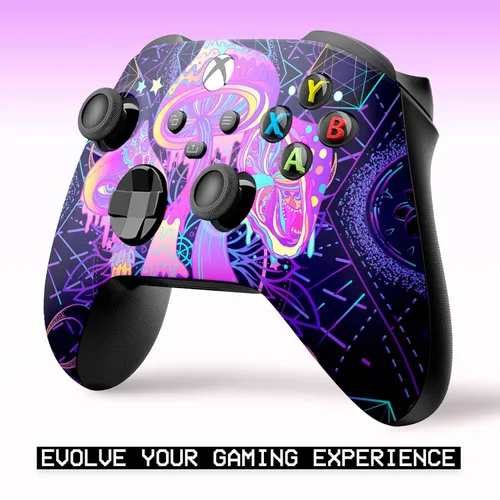 Vista 5 de BCB Controller Customised for Xbox Controller Wireless. Original Xbox Controller Compatible with Xbox One Series X & S Remote Control Console.