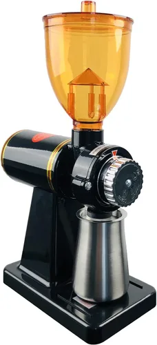Molinillo de café eléctrico de 180 W, molinillo de café expreso automático, molinillo de café automático, molinillo de café ajustable de 8