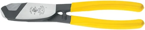 Vista 7 de Klein Tools Cortador de cable 63030, fabricado en EE. UU., Cortador coaxial para cable de aluminio y cobre de 1 pulgada, cizallamiento con una sola