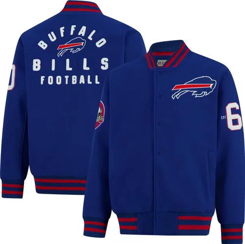 Vista 7 de Ultra Game NFL mens Nfl Official Classic Varsity Coaches Jacket Coat