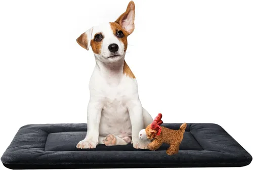 Vista 7 de Camas para Perros Almohadilla para Jaula para Perros Extra Pequeños Cama Ultra Suave para Jaula de Perro Lavable y Antideslizante Almohadilla