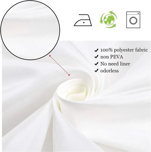 Vista 3 de Scary Halloween Shower Curtain for Bathroom Decor, Horror Spider Web and Pink Floral on Black Shower Curtain Set Spooky Halloween Night Shower