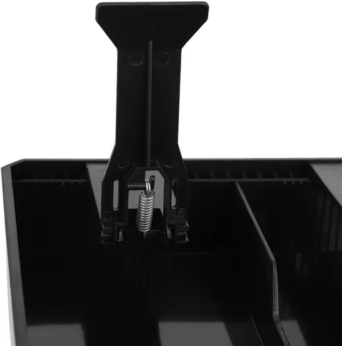 Vista 3 de Cajón de caja registradora, bandeja de accesorios de caja registradora de efectivo; inserto de caja registradora; (negro)