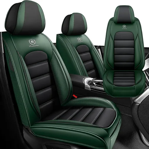 Fundas de asiento de automóvil para Subaru Outback 2000-2025, impermeables, suaves, transpirables, de piel sintética, con bolsillos de Iceleather
