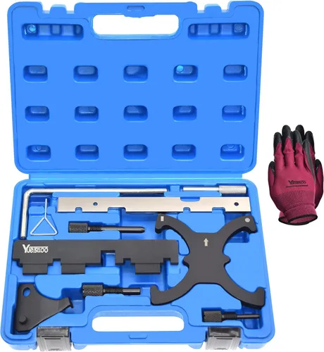 Kit de herramienta de bloqueo de sincronización de correa de árbol de levas compatible con Ford Fusion Escape Focus Fiesta Mazda 1.25 1.4 1.6 1.7