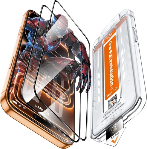 Vista 8 de LK TOP 9H+ - Protector de pantalla de vidrio para Google Pixel 10 Pro XL [instalación con 1 clic] Desempolvado automático de 0 burbujas, Pixel 10