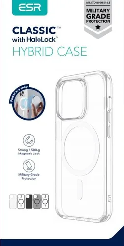 Vista 9 de ESR Funda para iPhone 14 Pro, compatible con MagSafe, protección de grado militar a prueba de golpes, resistente al amarillamiento, funda magnética