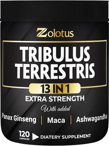 Vista 8 de Zolotus Cápsulas Premium de Tribulus Terrestris - Combinadas con Ashwagandha, Panax Ginseng y Maca - 90 Unidades para 3 Meses